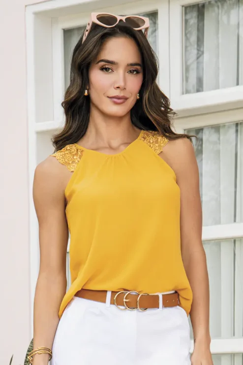 Blusa manga sisa